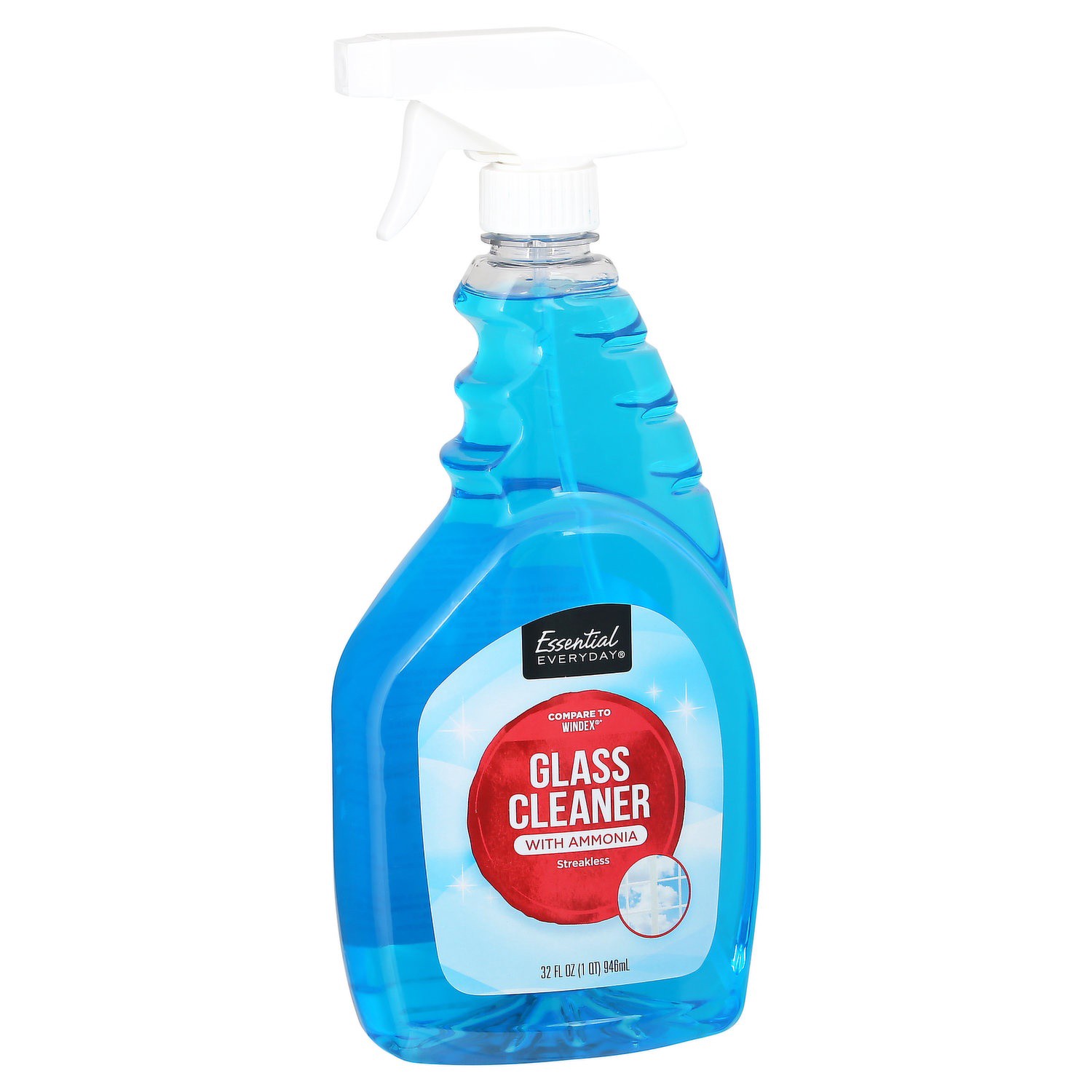 slide 1 of 1, Essential Everyday Glass Cleaner, 32 oz