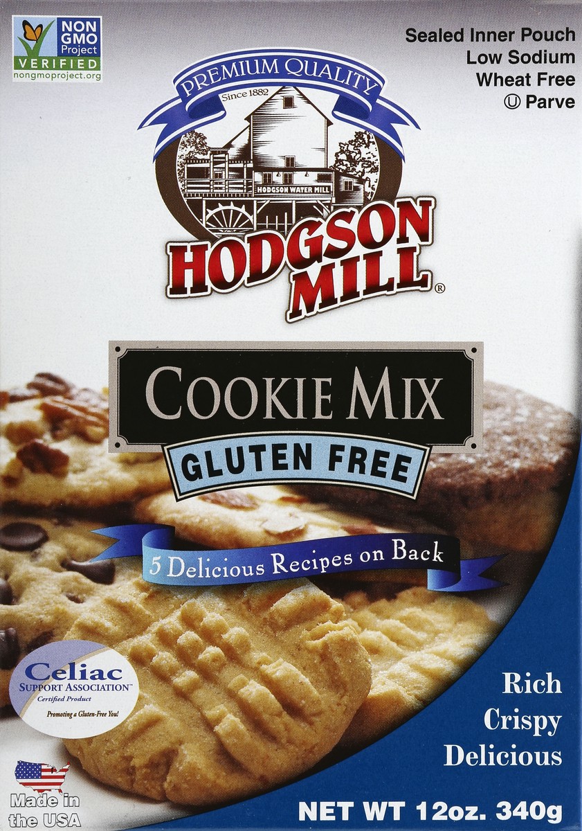 slide 4 of 4, Hodgson Mill Cookie Mix, Gluten Free, 12 oz