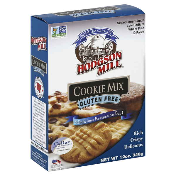 slide 1 of 4, Hodgson Mill Cookie Mix, Gluten Free, 12 oz