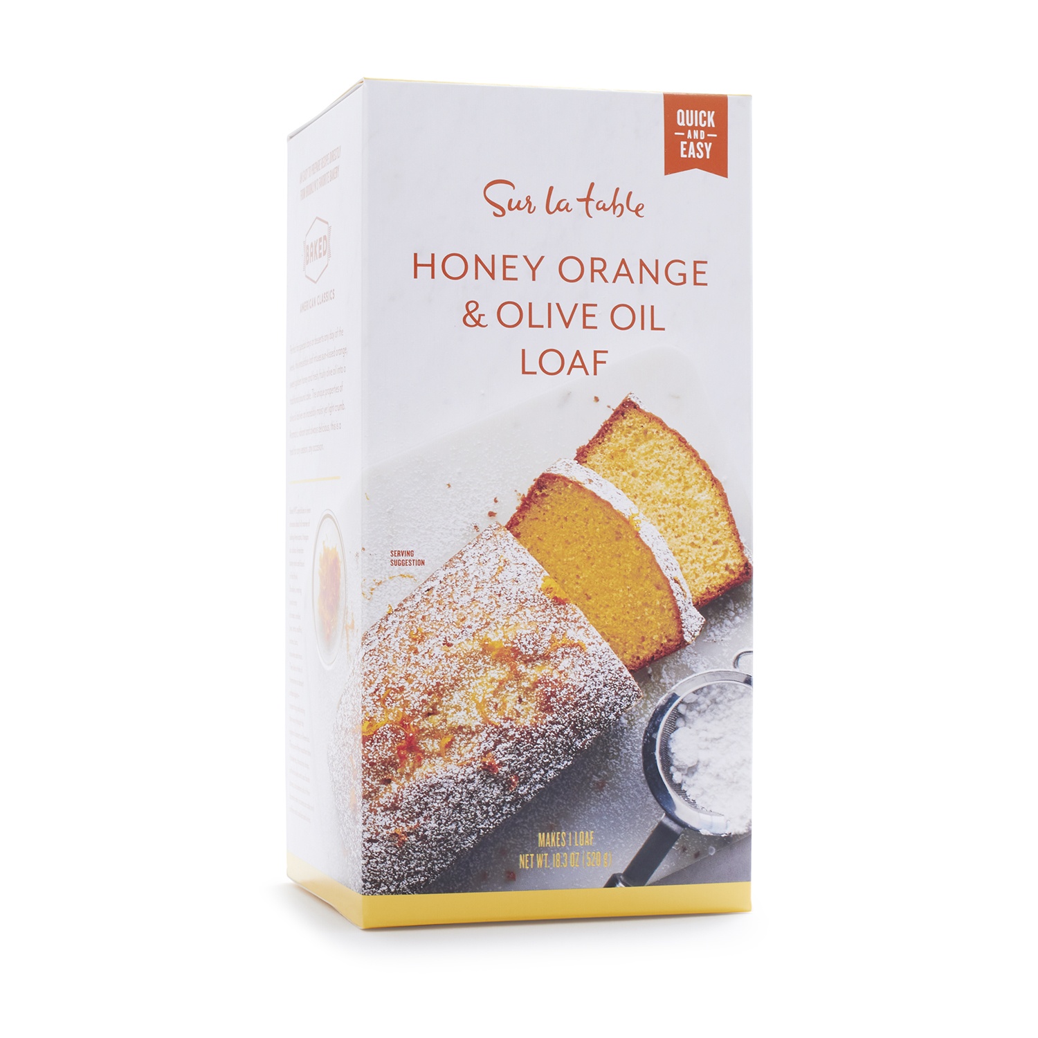 slide 1 of 1, Baked Sur La Table Honey Orange & Olive Oil Loaf Mix, 18.3 oz