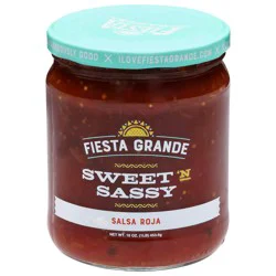 Fiesta Grande Sweet N Sassy Salsa Roja 16 oz