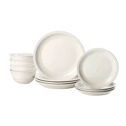 Dash of That Grace Dinnerware Set - Ivory