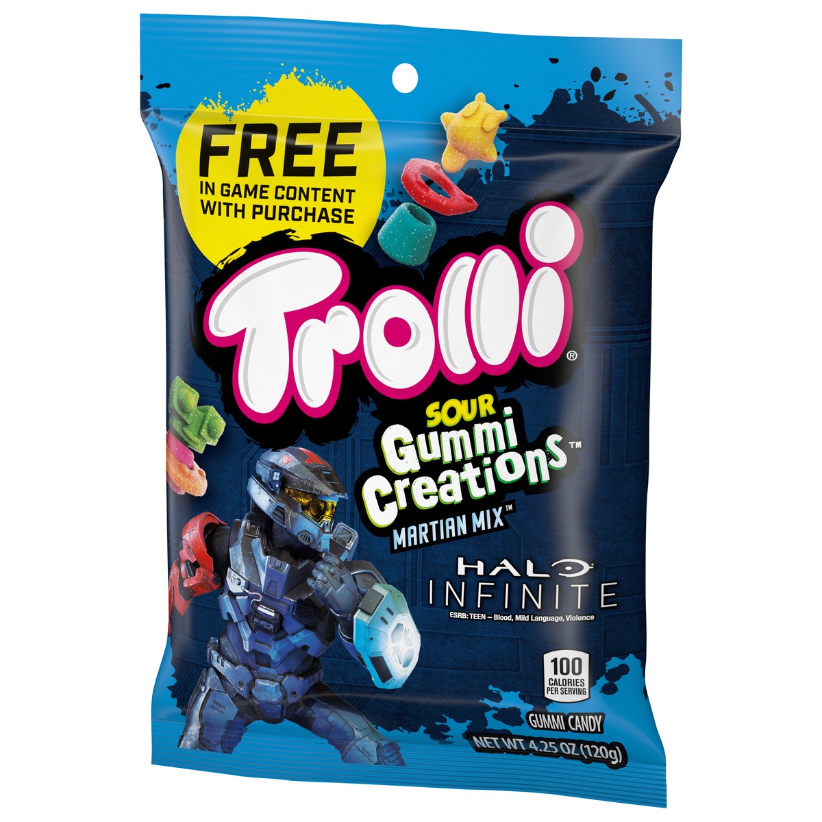 slide 5 of 11, Trolli Sour Gummi Creations Martian Mix Sour Gummi Candy 4.25 oz, 4.25 oz