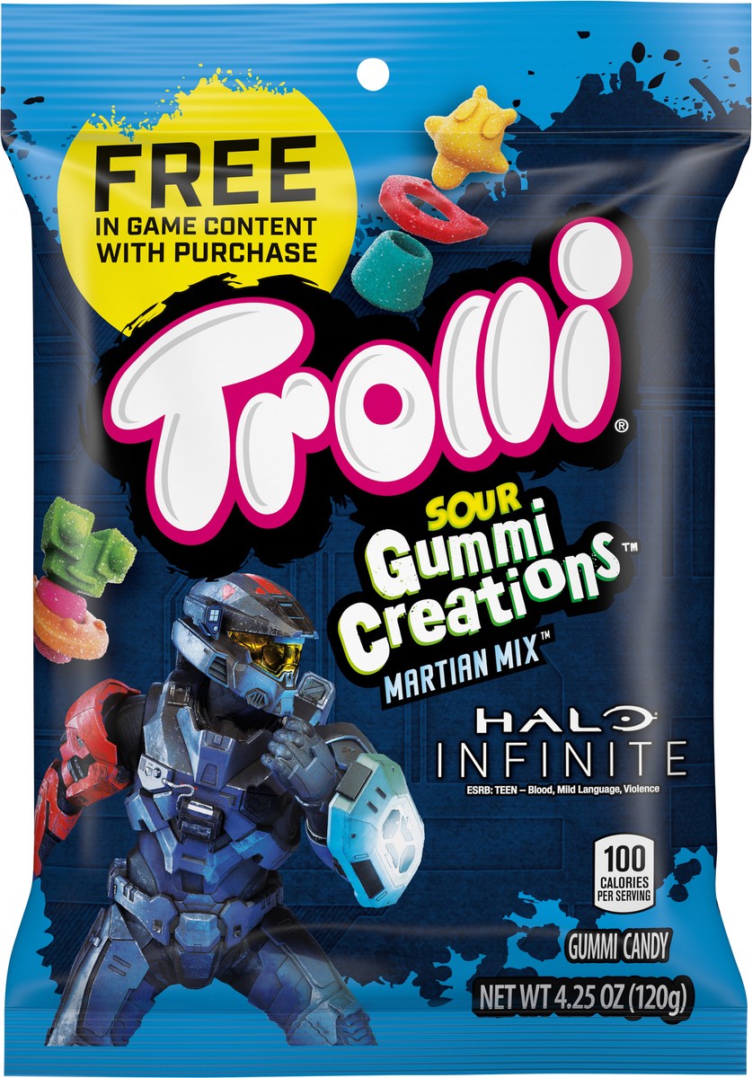 slide 6 of 11, Trolli Sour Gummi Creations Martian Mix Sour Gummi Candy 4.25 oz, 4.25 oz