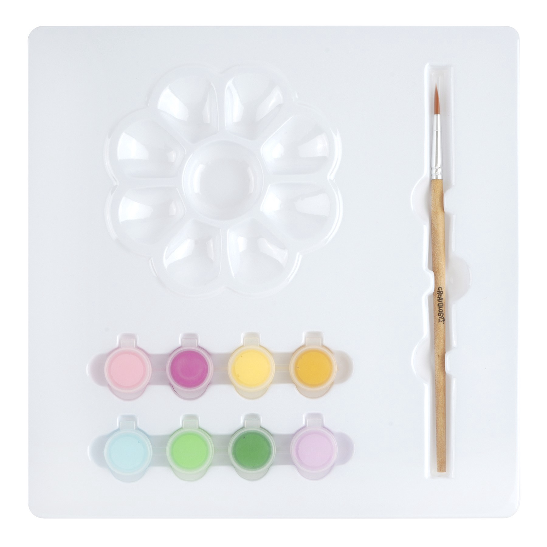 slide 3 of 3, Unicorn Canvas Painting Kit By Creatology, 10 in x 10 in