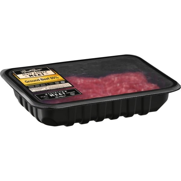 slide 1 of 8, Meal Mart Ground Beef 80%, 1 ct