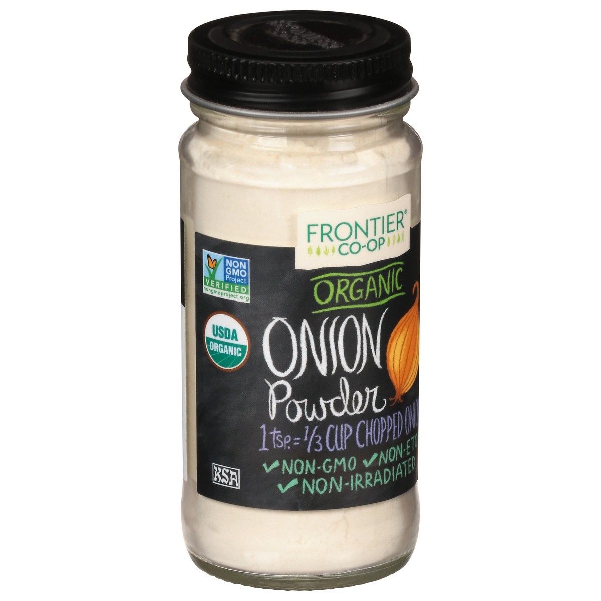 slide 2 of 9, Frontier Co-Op Organic Onion Powder 2.10 oz, 2.1 oz