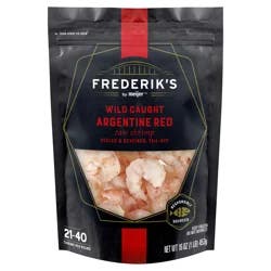 FREDERIKS BY MEIJER Meijer Patagonian Red Peeled & Deveined Shrimp 21/40 Frozen 16 oz