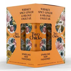 Two Chicks Cocktails Sparkling New Fashioned Cocktail - 4 pk / 355 ml Cans