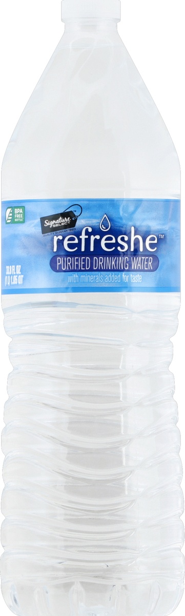 slide 2 of 4, Refreshe Purified Drinking Water 33.8 oz, 