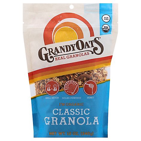 slide 1 of 1, Grandy Classic Granola Cereal- 12 oz, 12 oz