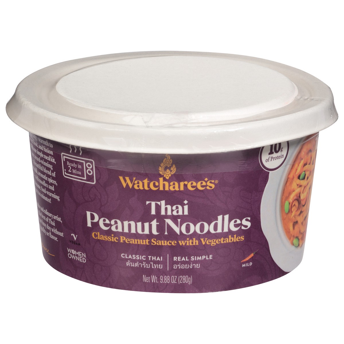 slide 12 of 13, Watcharee's Thai Mild Peanut Noodles 9.88 oz, 9.88 oz