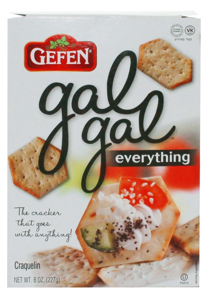slide 1 of 1, Gefen Crackers, Gal Gal, Everything!, 8 oz