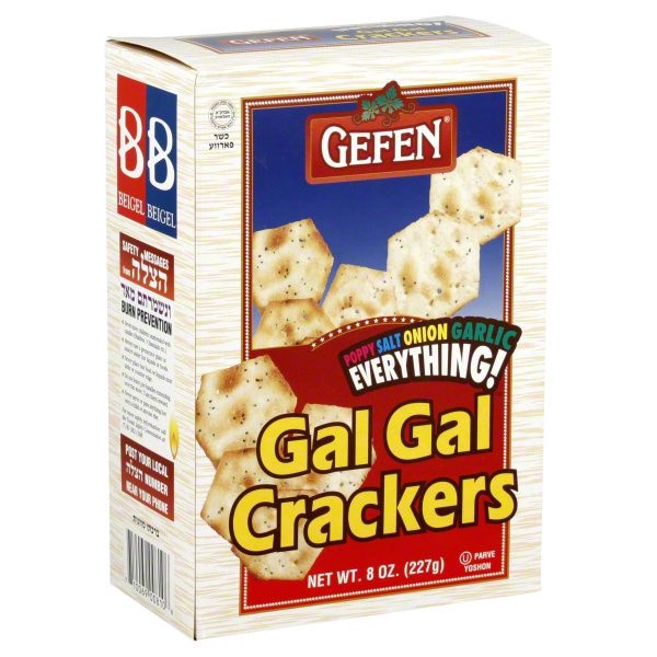 slide 1 of 1, Gefen Crackers, Gal Gal, Everything!, 8 oz