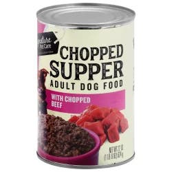 Signature Pet Care S Pet Care Dog Food Chopped Beef