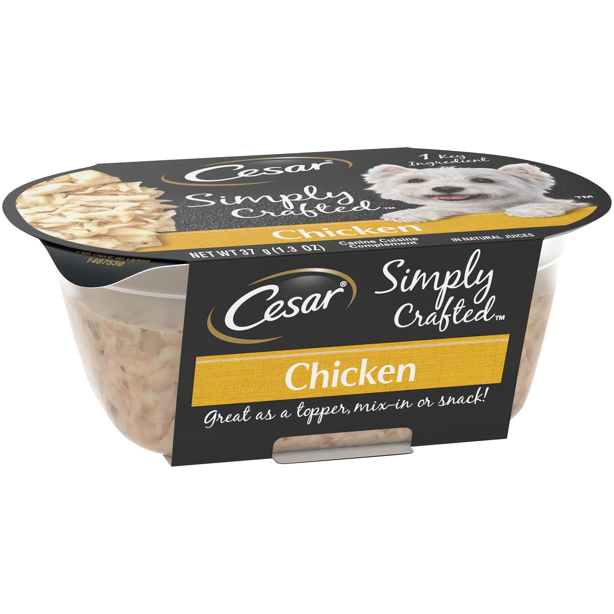 slide 2 of 9, Cesar Simply Chicken In Gravy, 