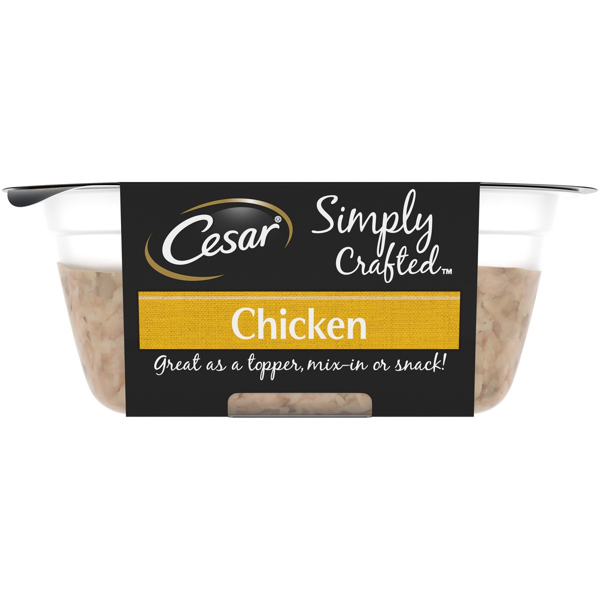 slide 6 of 9, Cesar Simply Chicken In Gravy, 