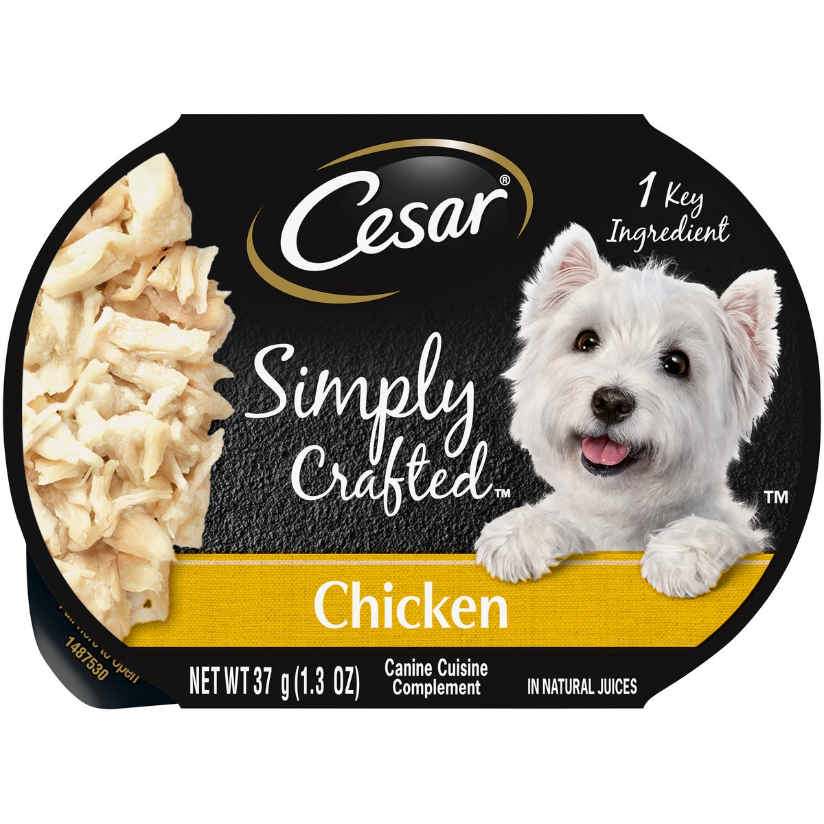 slide 9 of 9, Cesar Simply Chicken In Gravy, 