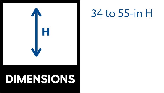 slide 2 of 4, Akron 34-in Adjustable Jack Post, 1 ct