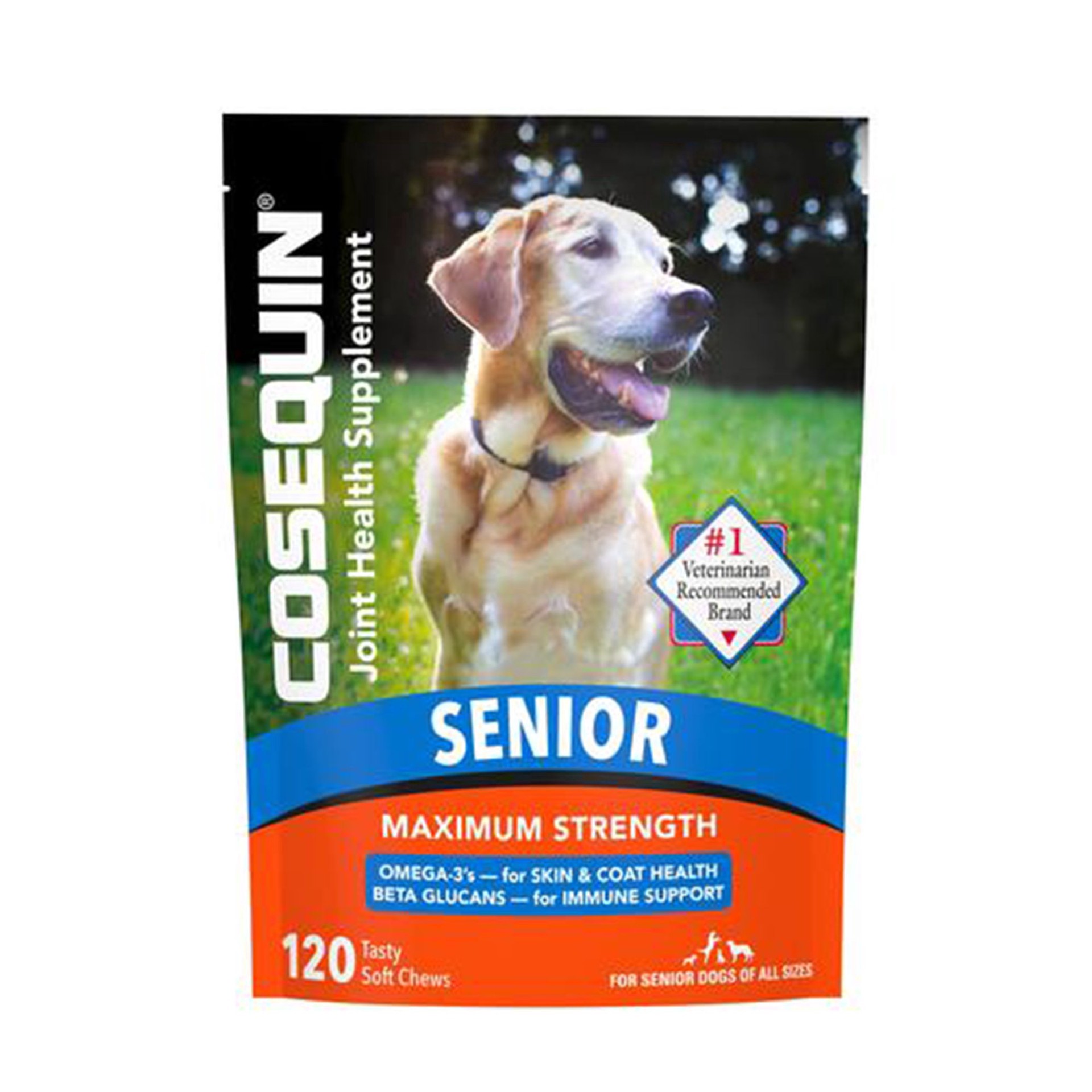 slide 1 of 1, Nutramax Pet Cosequin Senior Soft Chews, 120 ct