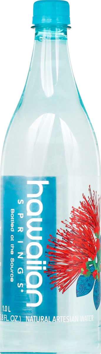 slide 6 of 9, Hawaiian Springs Natural Artesian Water 1 lt, 33 oz