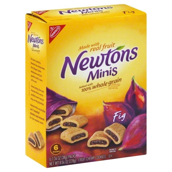 slide 1 of 6, Newtons Fruit Chewy Cookies, Fig, 6 ct
