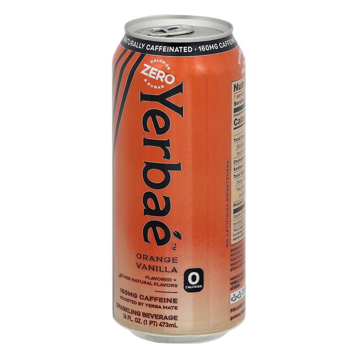 slide 3 of 13, Yerbaé Orange Vanilla Sparkling Water, 16 fl oz