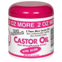 Bronner Bros. Hair Care Caster Oil Hair & Scalp Creme - 6 Fl. Oz.