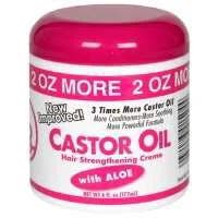 Bronner Bros. Hair Care Caster Oil Hair & Scalp Creme - 6 Fl. Oz.