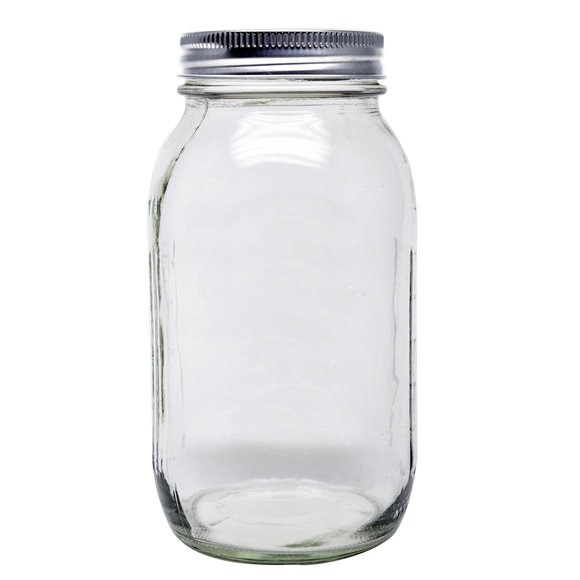 slide 1 of 1, Ball Regular Mouth Smooth Sided Jars With Lids - Clear, 12 ct