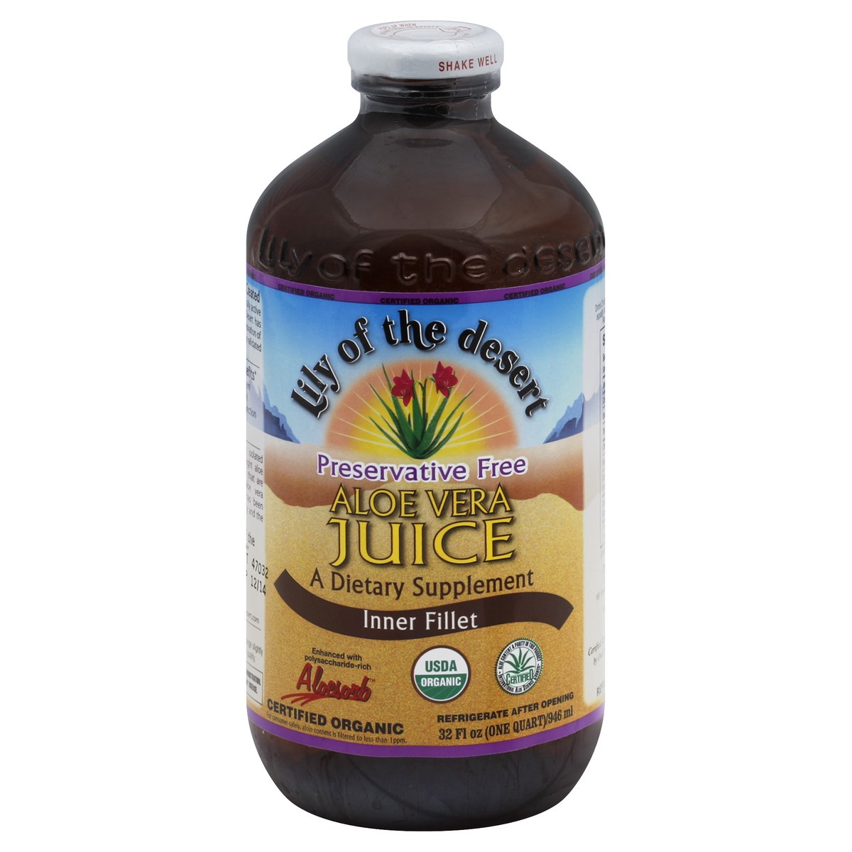 slide 3 of 3, Lily of the Desert Juice 32 oz, 32 oz