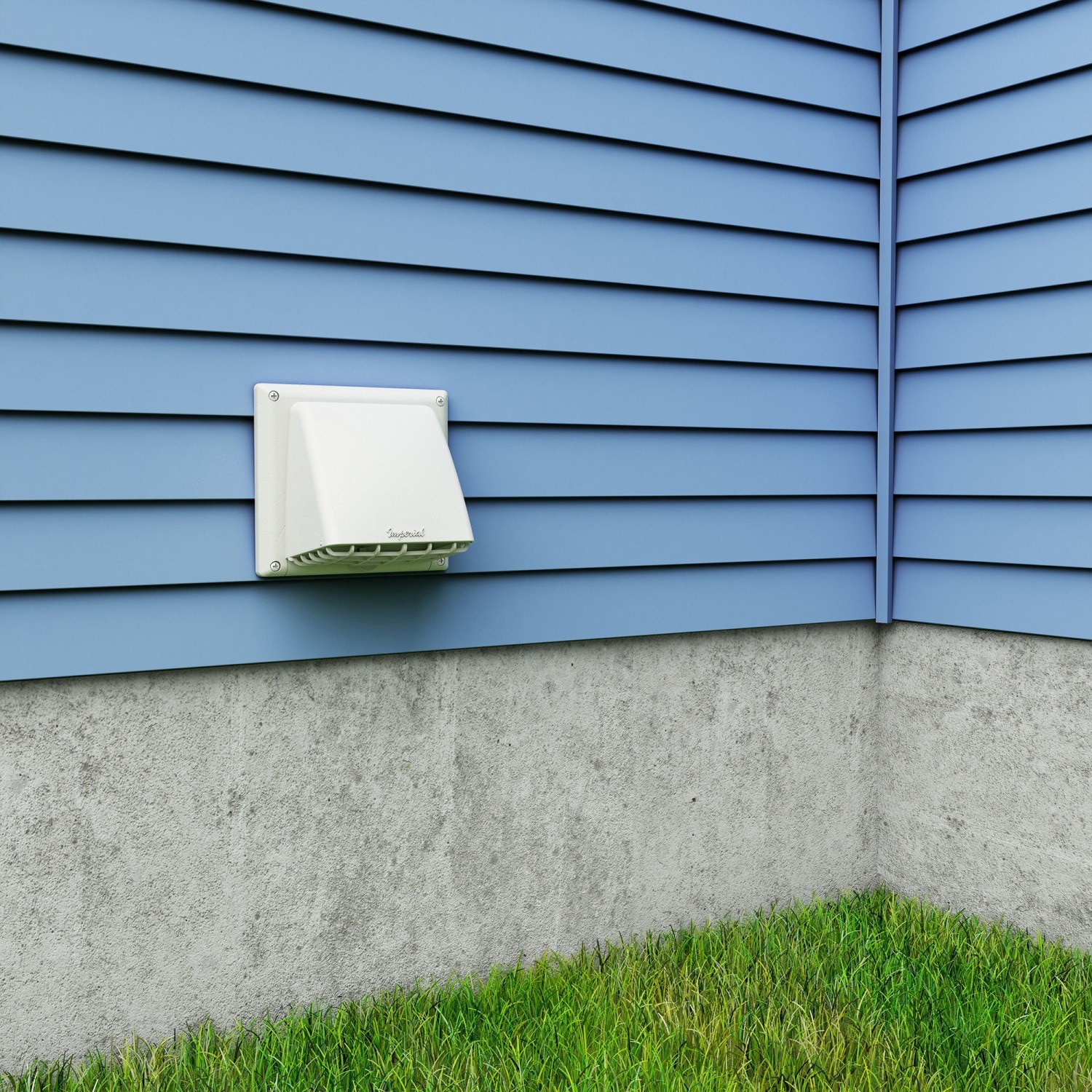 slide 5 of 6, IMPERIAL 4-in Plastic Pest guard Dryer Vent Cap, 1 ct