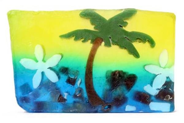 slide 1 of 1, Basin Tropical Sunset Soap, 3.7 oz