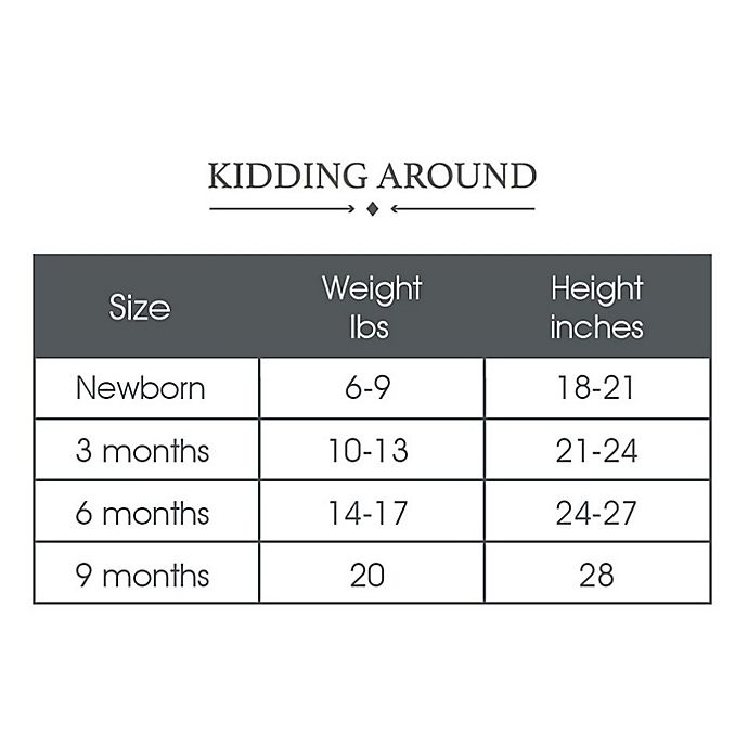 slide 5 of 5, Kidding Around Baby Boys long leg romper and bib, 1 ct