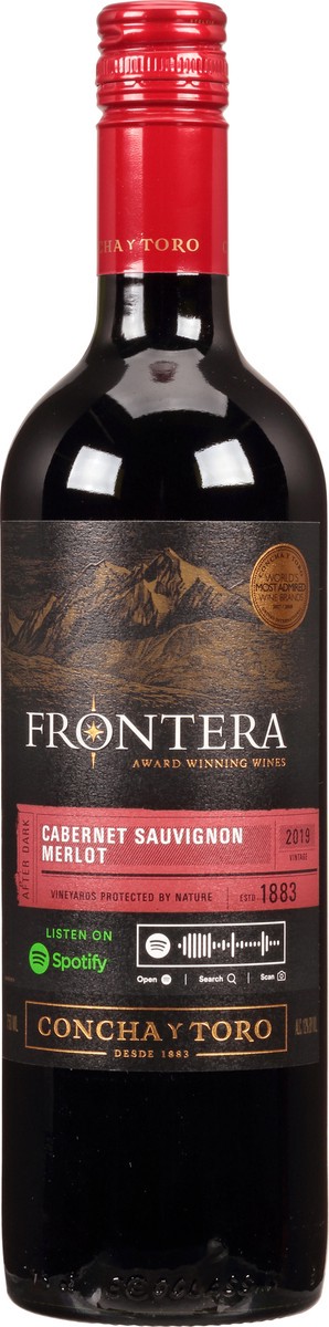 slide 5 of 9, Frontera Cabernet Sauvignon/merlot, 750 ml