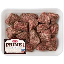 H-E-B Prime 1 Beef Seasoned Brisket Chunks - Salt & Pepper