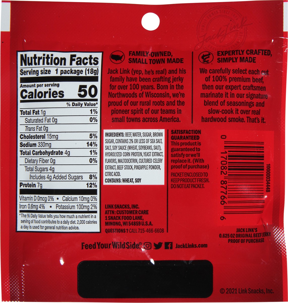 slide 7 of 14, Jack Links Beef Jerky 0.62 Ounces 1 Each, 0.6 oz