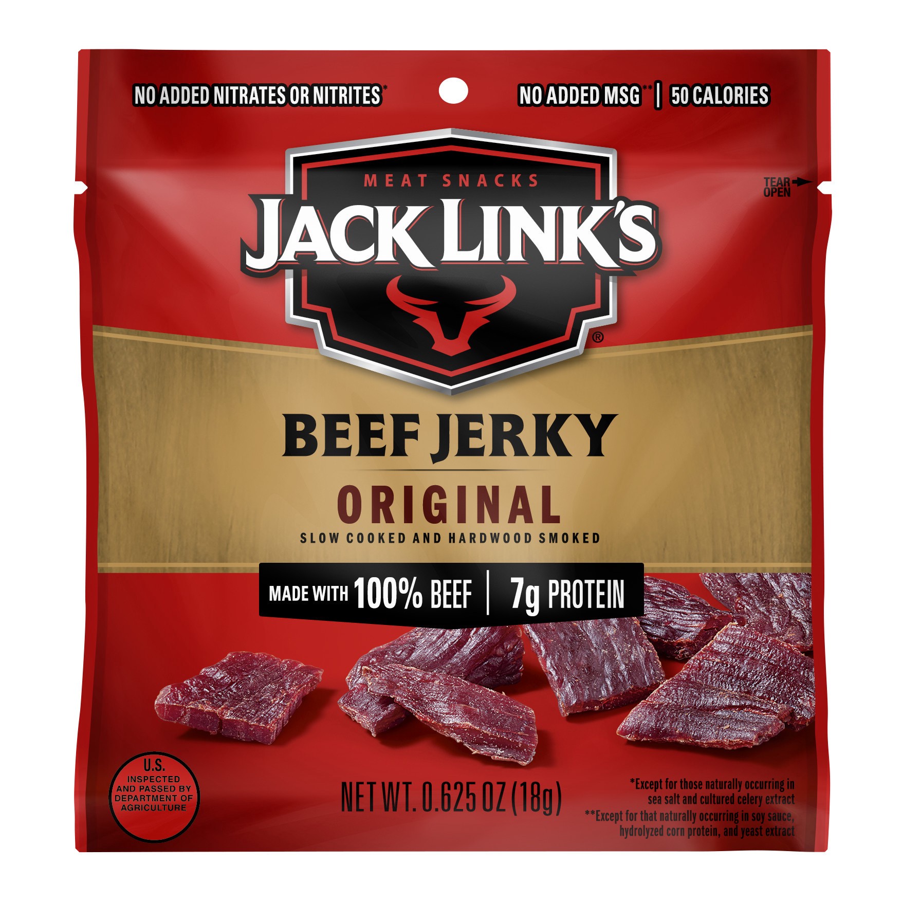 slide 1 of 14, Jack Links Beef Jerky 0.62 Ounces 1 Each, 0.6 oz