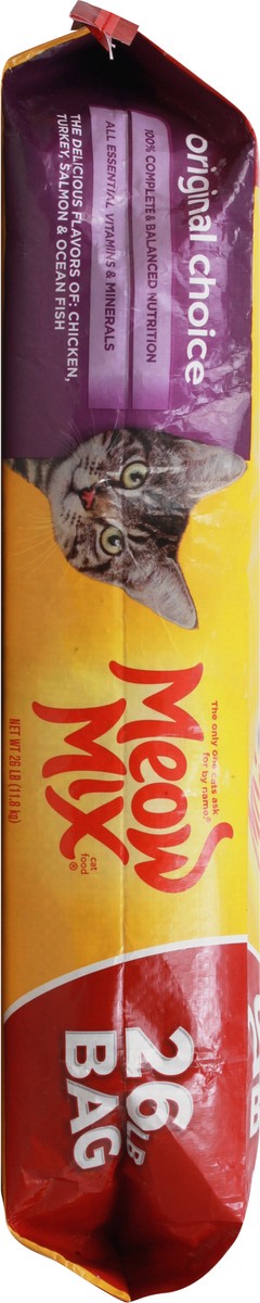 slide 7 of 9, Meow Mix Cat Food, Original, 26 lb
