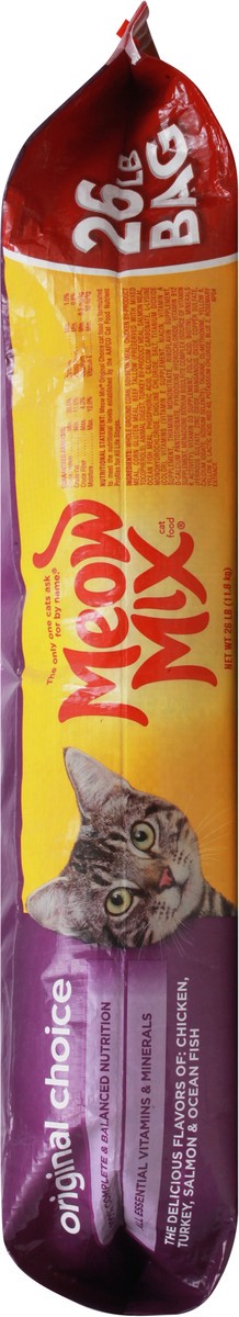 slide 2 of 9, Meow Mix Cat Food, Original, 26 lb
