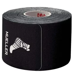 Mueller Pre-Cut Enhanced Recovery Kinesiology Tape - Black