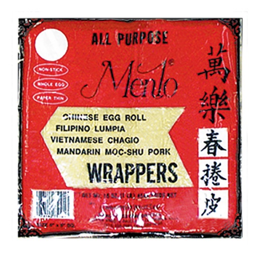 slide 1 of 1, Menlo All Purpose Egg Roll And Lumpia Wrappers, 16 oz