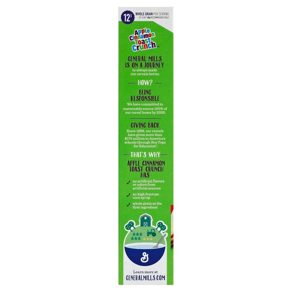 slide 4 of 4, Cinnamon Toast Crunch Apple Cinnamon Toast Crunch Cereal - 11.1 oz, 11.1 oz