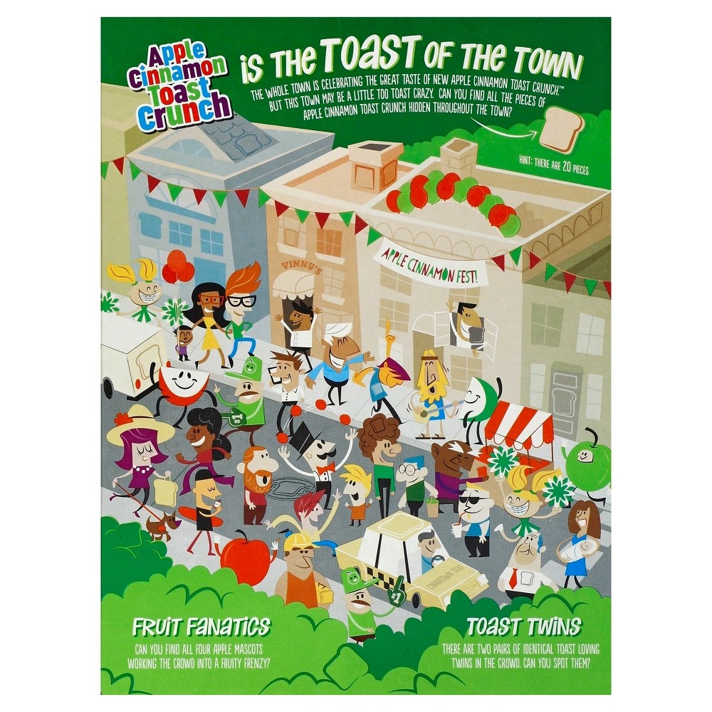 slide 2 of 4, Cinnamon Toast Crunch Apple Cinnamon Toast Crunch Cereal - 11.1 oz, 11.1 oz