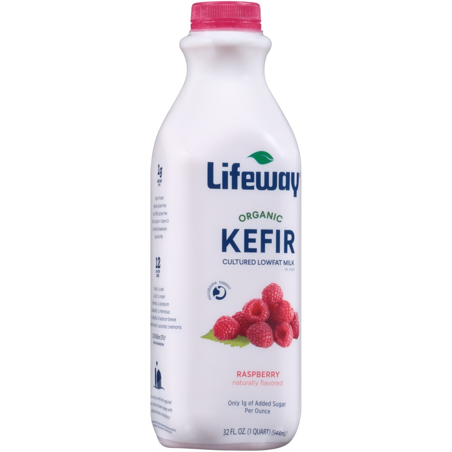 Lifeway Kefir Raspberry Low Fat Organic 32 Fl Oz | Shipt