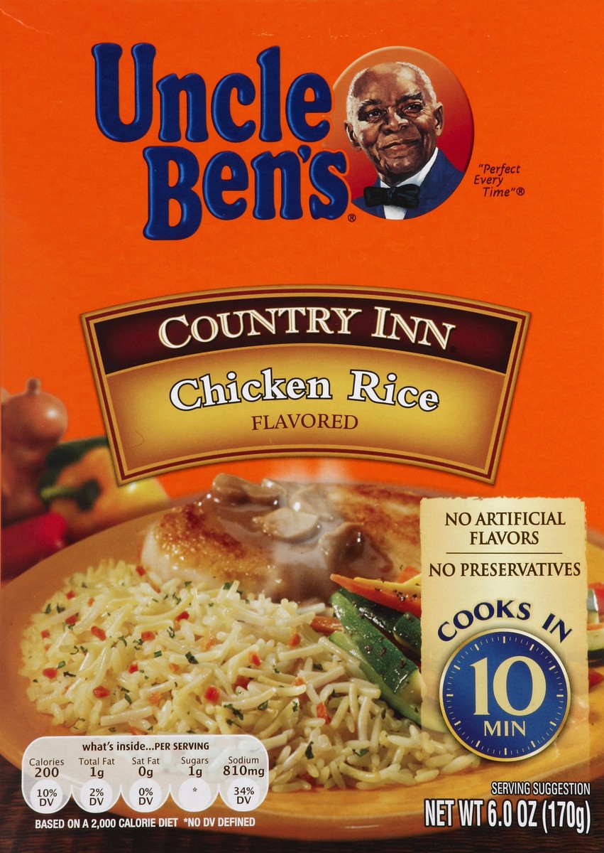 slide 4 of 4, Ben's Original Country Inn Chicken Flavored Rice, 6 oz