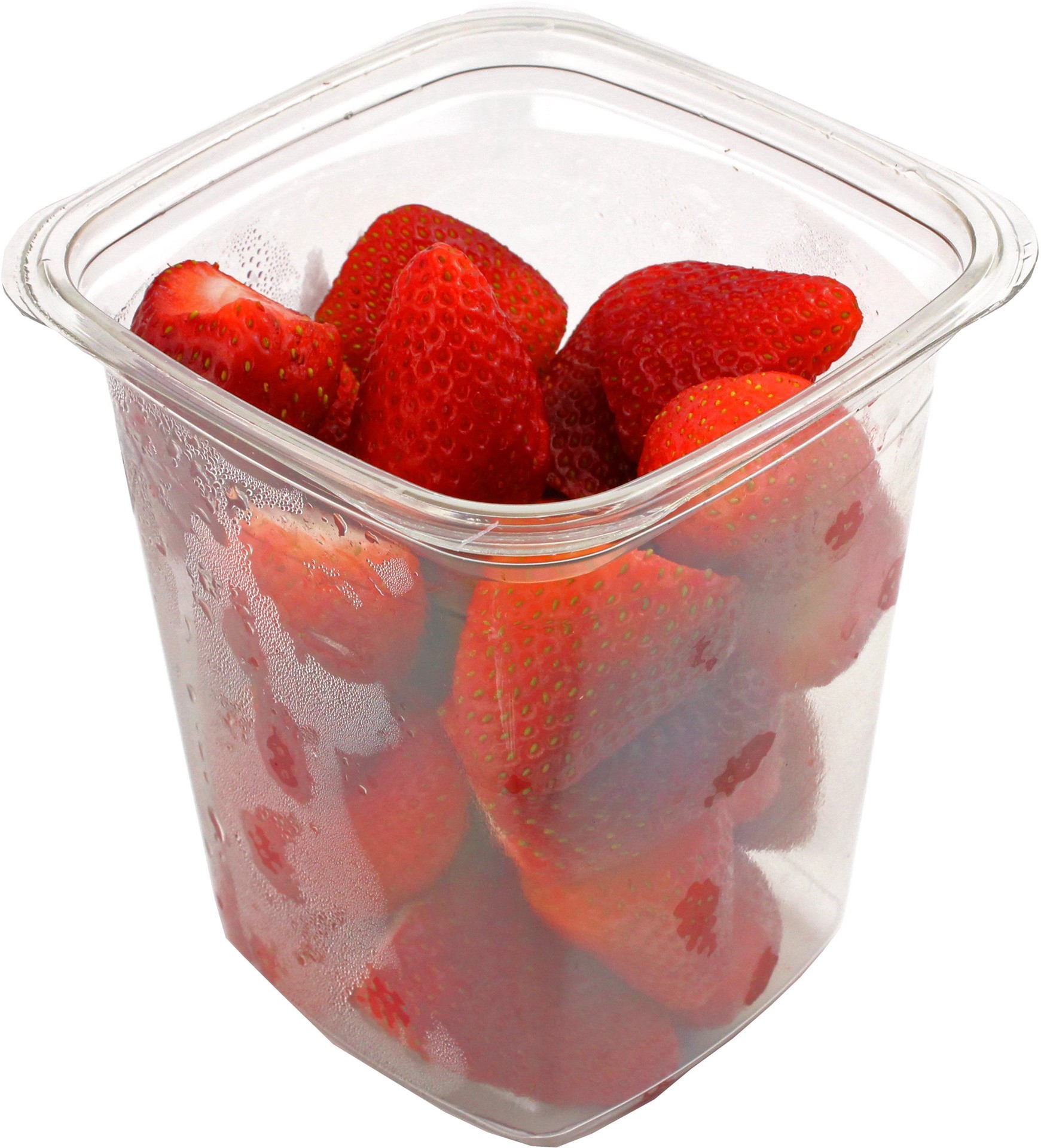 slide 1 of 1, Central Market Large Prepless Strawberries, per lb