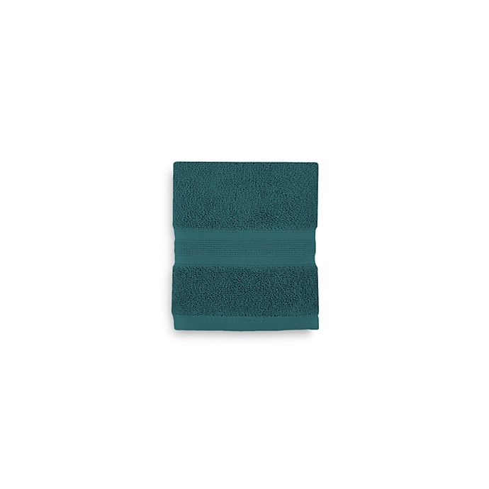 slide 1 of 15, Wamsutta Icon PimaCott Washcloth - Biscayne Bay, 1 ct