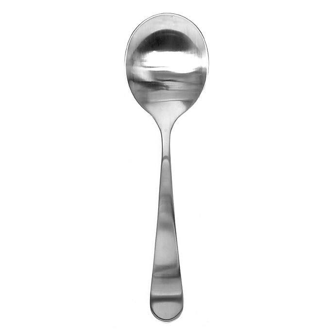 slide 1 of 1, Gourmet Settings Windermere Matte Chowder Spoon, 1 ct