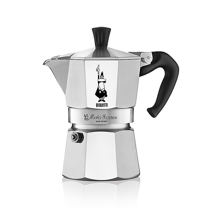 slide 2 of 2, Bialetti Moka 3Cup Express Coffee Maker - Silver/Black, 1 ct